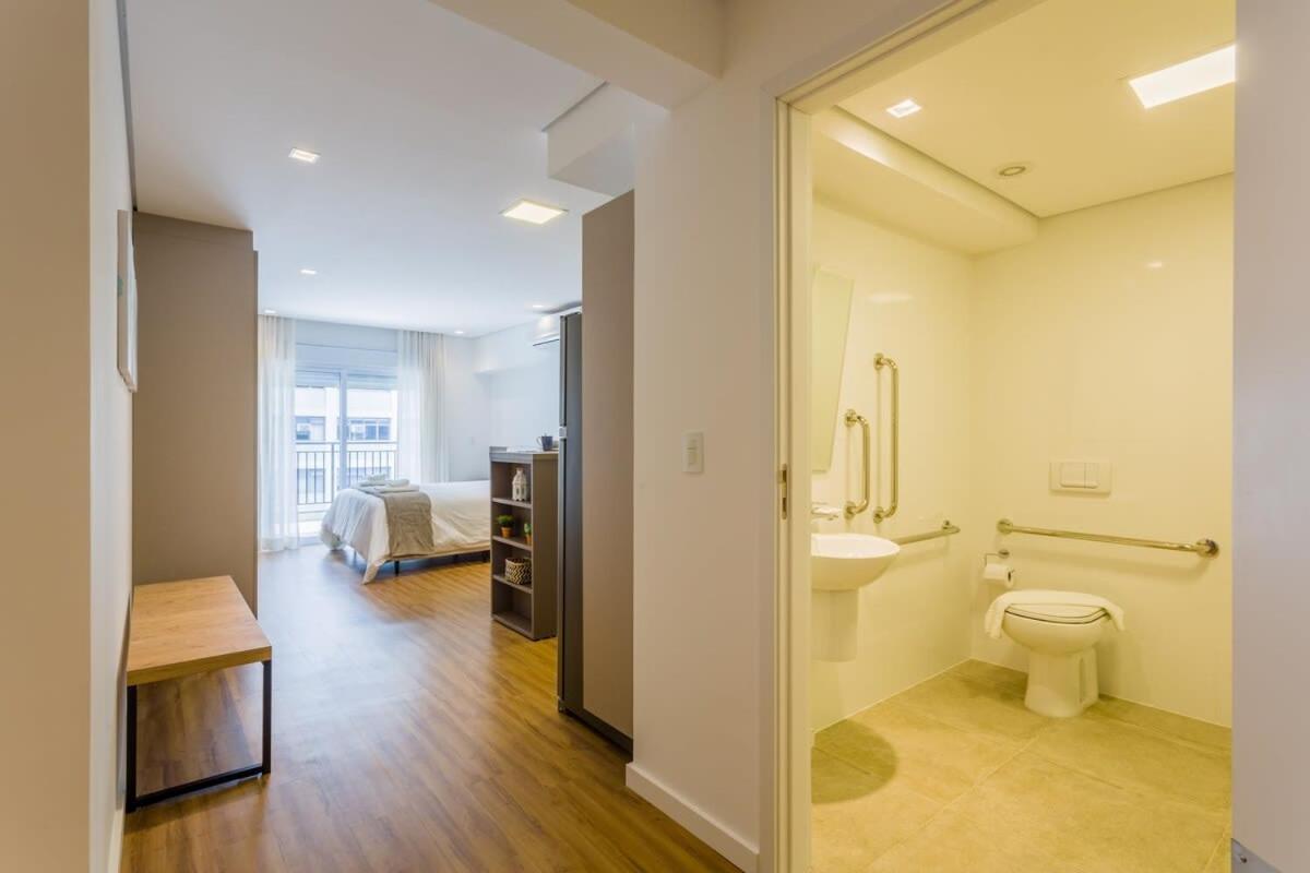 סאו פאולו Bhomy Bela Vista Adaptado E Confortavel Apm1306 מראה חיצוני תמונה